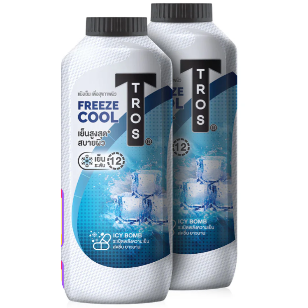 TROS Freeze Cool & Protection Cooling Powder 280ml – Pack of 2