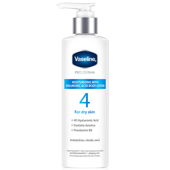 Vaseline Pro Derma Moisturising Body Lotion with Hyaluronic Acid - No. 4, 250ml