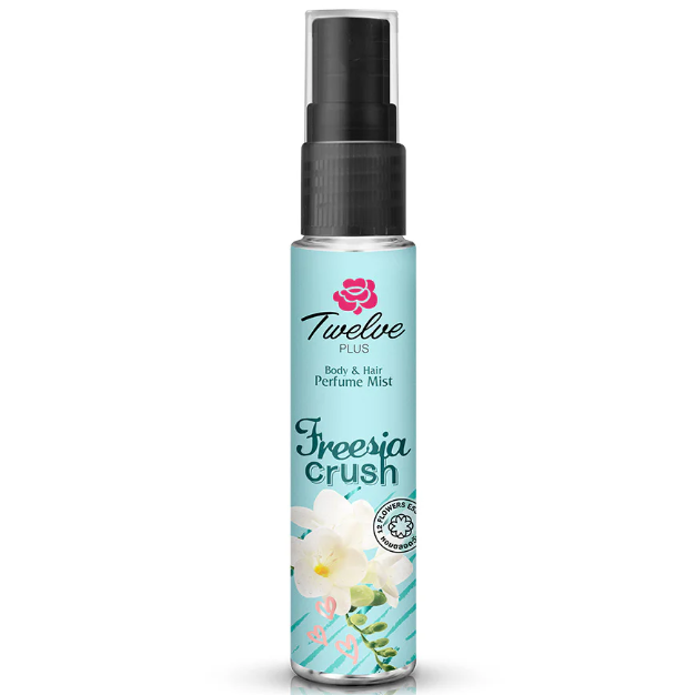 Twelve Plus Body & Hair Perfume Mist - Freesia Crush 25ml