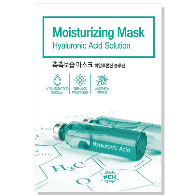 Neil Hydrating Hyaluronic Acid Mask - 22g x 6 Pack