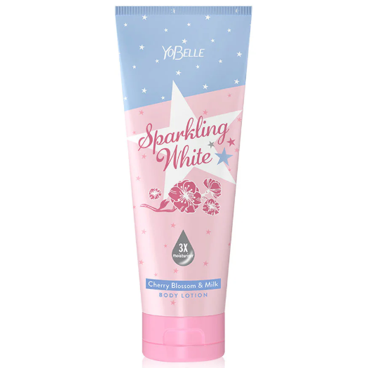 Yobelle Sparkling White Cherry Blossom & Milk Body Lotion 200ml