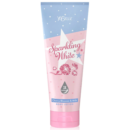 Yobelle Sparkling White Cherry Blossom & Milk Body Lotion 200ml
