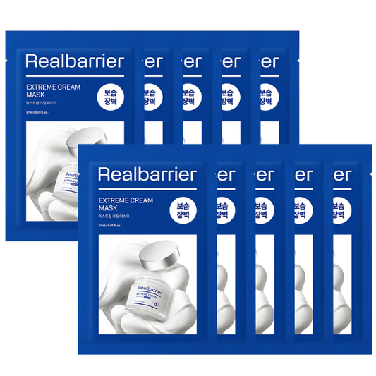 Real Barrier Extreme Cream Mask 27ml – Pack of 10 for Healthy, Hydrated Skin