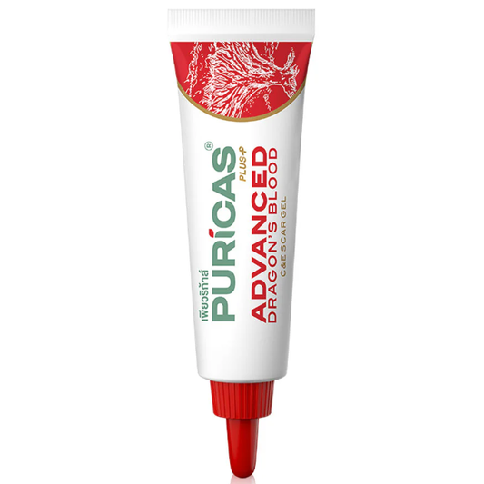 Puricas Plus Advanced Dragon's Blood C&E Scar Gel 20g - Skin Regeneration & Healing