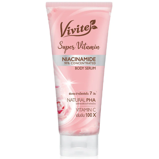 Vivite Super Vitamin Niacinamide Body Serum 170ml - Brighten and Nourish Your Skin