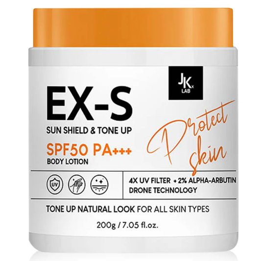 JKxLab EX-S Ultra Sun Shield Tone-Up Body Lotion SPF50+ PA+++ 200g