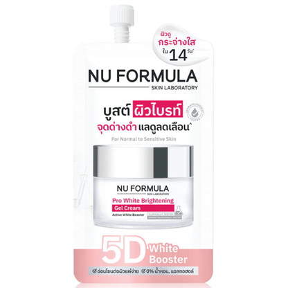 Nu Formula Pro White Brightening Gel Cream 6g - Pack of 3