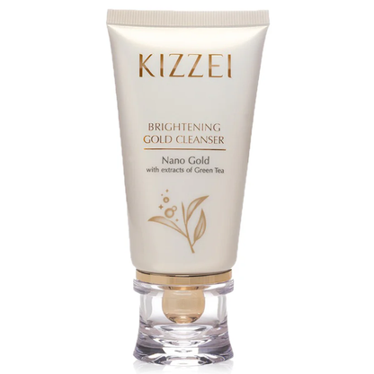 Kizzei Brightening Gold Cleanser 60g - Brightening & Rejuvenating Face Wash