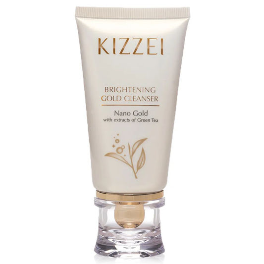 Kizzei Brightening Gold Cleanser 60g - Brightening & Rejuvenating Face Wash