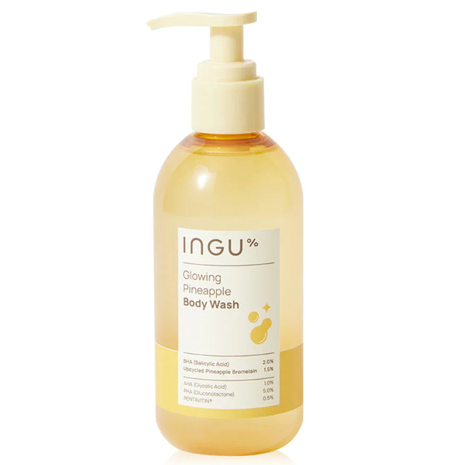 INGU Pineapple Body Wash for Radiant, Glowing Skin 250ml