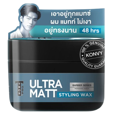 TROS Pro Hair Wax Ultra Matte 50ml – Strong Hold & Natural Finish