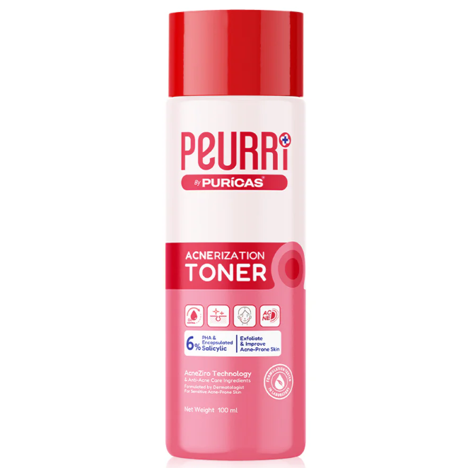 Peurri by Puricas Acnerization Toner 100ml – Clear, Refresh, and Balance Your Skin