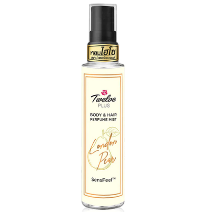 Twelve Plus Body & Hair Perfume Mist - London Pear 25ml