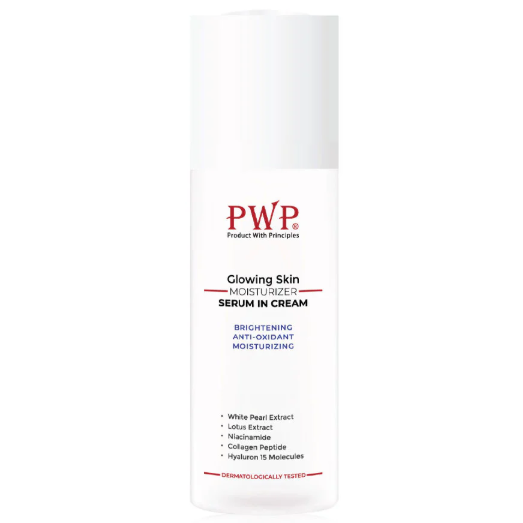 PWP Glowing Skin Moisturizer Serum in Cream 30g - Brightening & Hydrating