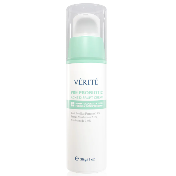 Verite - Crème anti-acné pré-probiotique 30g.
