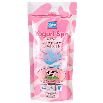 Yoko Yogurt Spa Milk Salt - 300g for Nourishing Relaxation