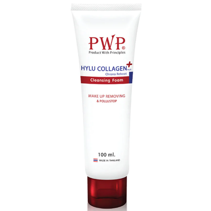 Hylu Collagen Plus Chrono Reboot Facial Foam 100ml - Rejuvenate & Cleanse Your Skin