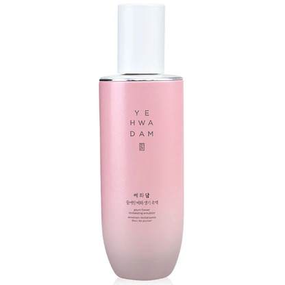 Yehwadam Plum Flower Revitalizing Emulsion – 140ml for Radiant, Youthful Skin