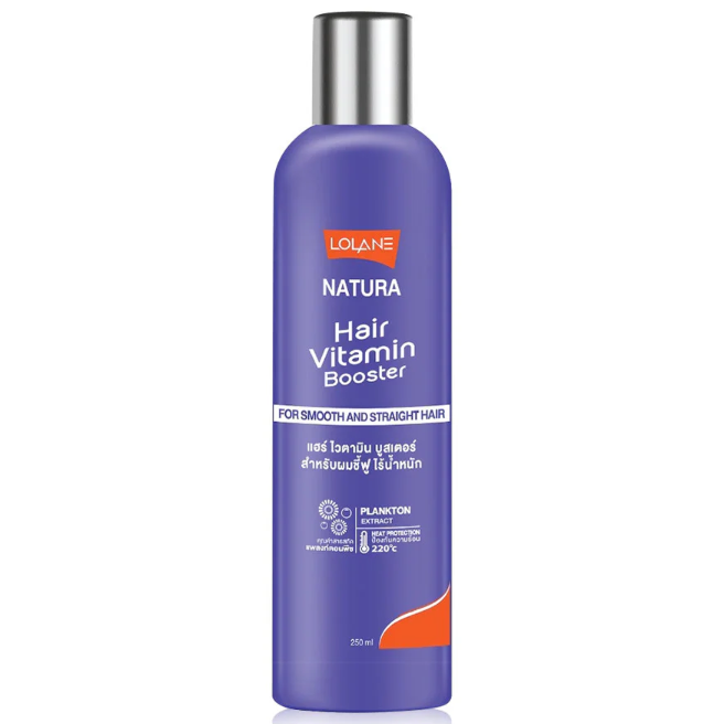 Lolane Natura Hair Vitamin Booster for Smooth & Straight Hair - 250ml