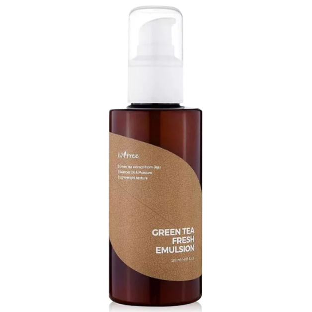 Isntree Green Tea Fresh Emulsion 120ml - Soothing Hydrating Care