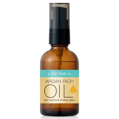 LUCIDO-L Argan Oil Hair Treatment Oil - Sheer Gloss 60ml