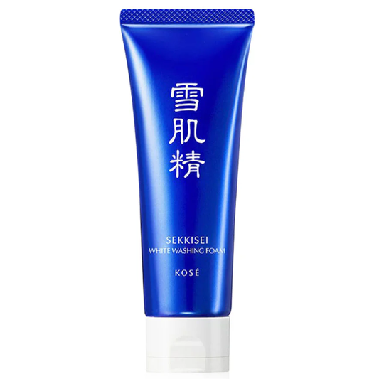KOSE Sekkisei White Washing Foam - 130g for Bright, Clear Skin