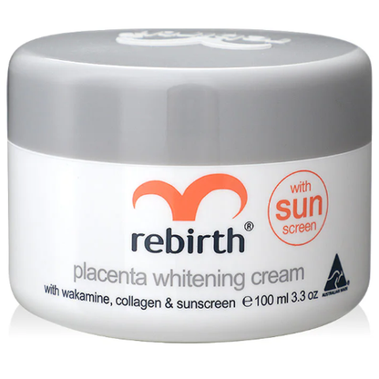 Rebirth Placenta Whitening Cream 100ml - Brighten & Revitalize Your Skin
