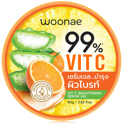 Woonae Vitamin C Brightening Serum Gel 80g