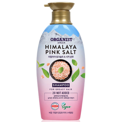 Organist Himalaya Pink Salt Scalp Detox Shampoo 500ml – Natural & Vegan Care