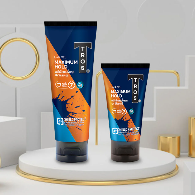 TROS Hair Gel AI Maximum Hold 115ml – Strong Style Control