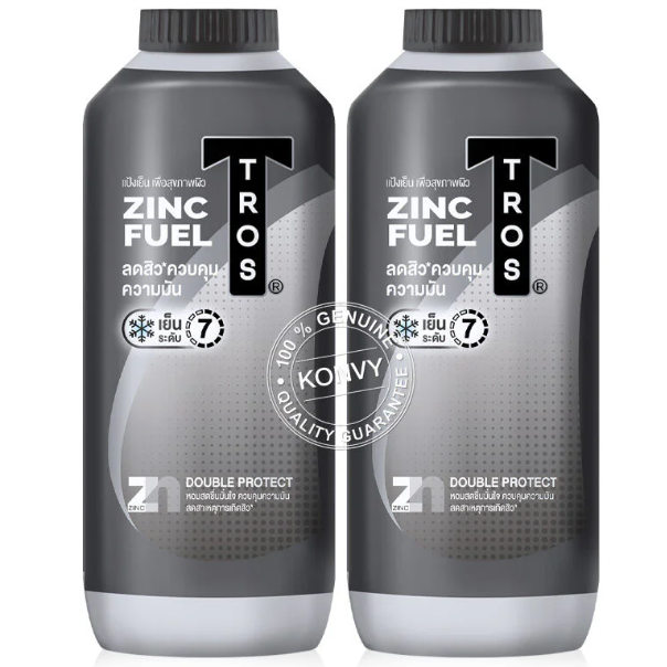 TROS Zinc Fuel Cooling Talcum - 260ml (Pack of 2)