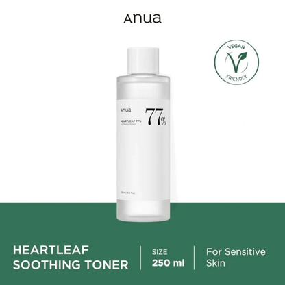 Anua - Heartleaf 77% Soothing Toner 250ml.