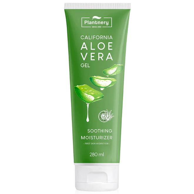 Plantnery Aloe Vera Soothing Gel 280ml - Natural Skin Care
