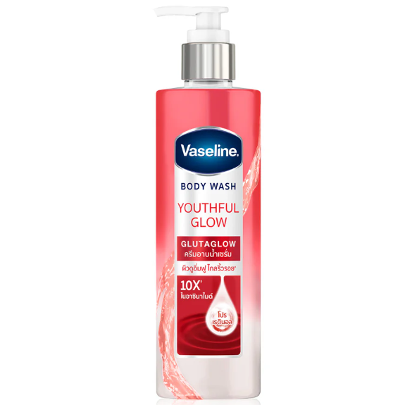 Vaseline Youthful Glow Body Wash with Glutaglow & 10X Niacinamide - 425ml