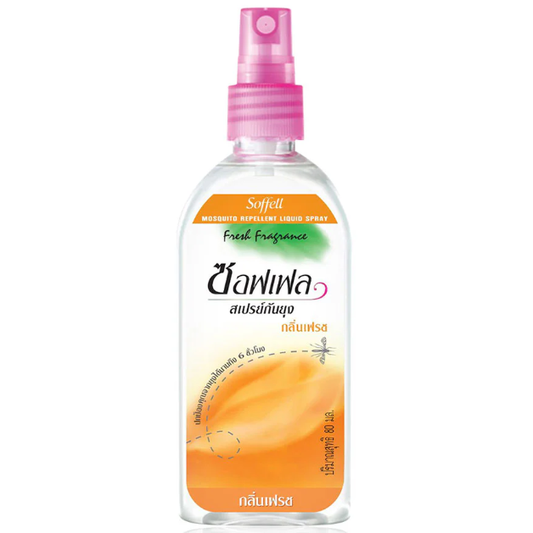 Soffell Spray Fresh 80ml - Refreshing Deodorant Mist
