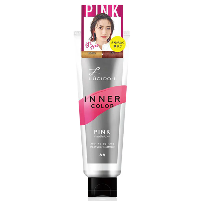 LUCIDO-L Inner Color Treatment Pink 80g - Nourishing Hair Color Care