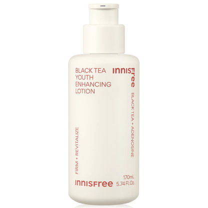 Innisfree Black Tea Youth Enhancing Lotion 170ml - Revitalize & Hydrate Skin