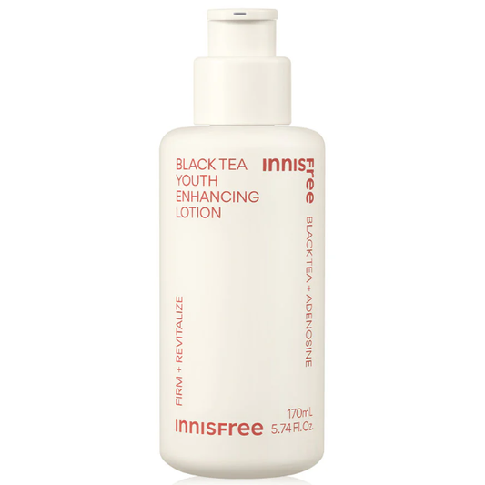 Innisfree Black Tea Youth Enhancing Lotion 170ml - Revitalize & Hydrate Skin
