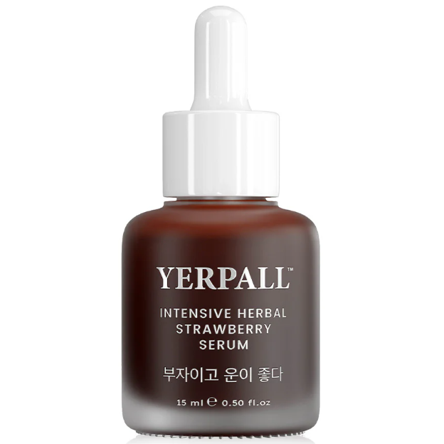 Yerpall Intensive Herbal Strawberry Serum 15g - Nourishing & Revitalizing Face Treatment