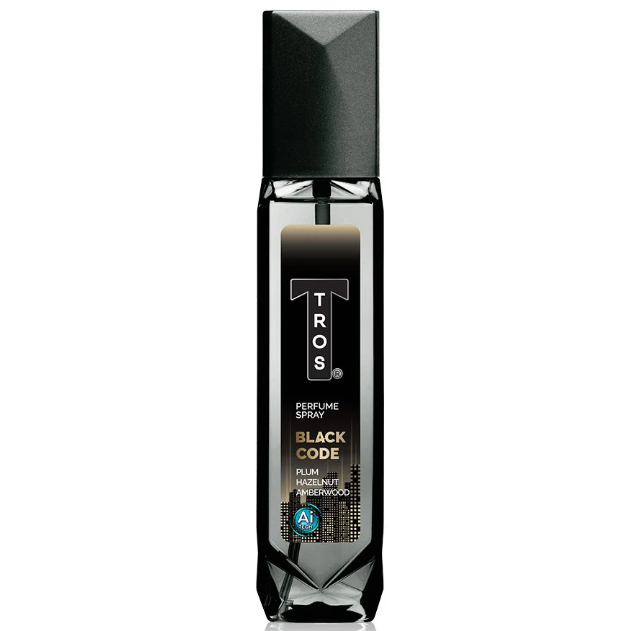TROS Black Code Perfume Spray - 100ml | Long-lasting Fragrance