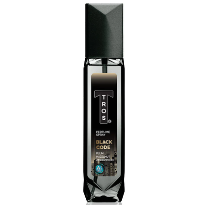 TROS Black Code Perfume Spray - 100ml | Long-lasting Fragrance