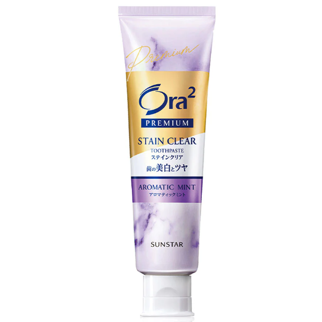 Ora2 Premium Stain Clear Toothpaste - Aromatic Mint 100g