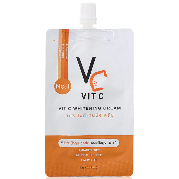 VIT C Brightening Cream - 7g (Pack of 3) for Radiant Skin