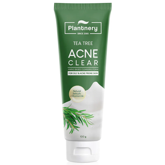 Plantnery Tea Tree Acne Clear Amino-Based Cleansing Foam 100g