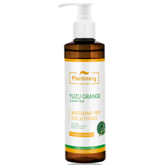 Plantnery Yuzu & Orange Facial Cleanser 250ml – Brightening & Refreshing