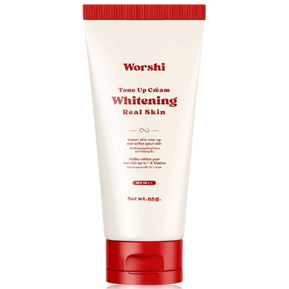 Worshi Tone-Up Whitening Cream SPF50+ PA++ 65g - Brighten & Protect