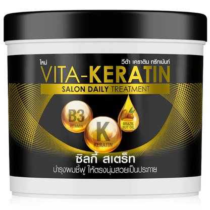 Vita Keratin Daily Silky Straight Hair Treatment - 250ml