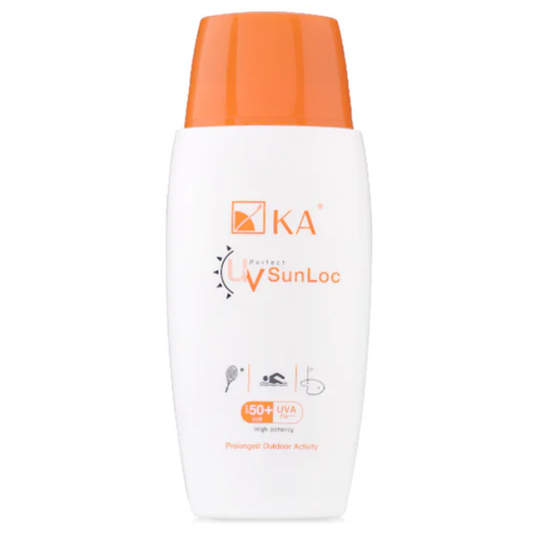 KA UV Perfect Sun Loc SPF50+ PA+++ White 60ml - Broad Spectrum Sun Protection