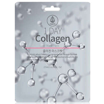 MEDB - 1 Day Collagen Mask Pack 27ml. (Pack of 3)