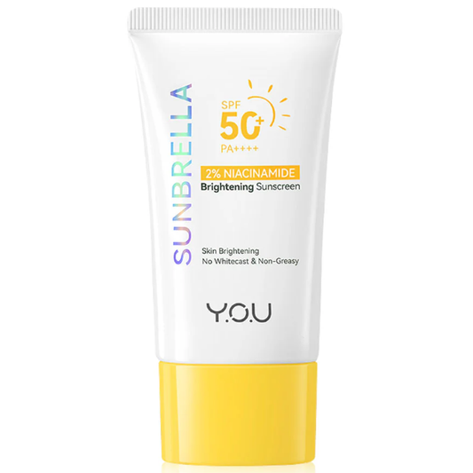 Y.O.U Sunbrella 2% Niacinamide Brightening Sunscreen SPF50+ PA++++ 30ml